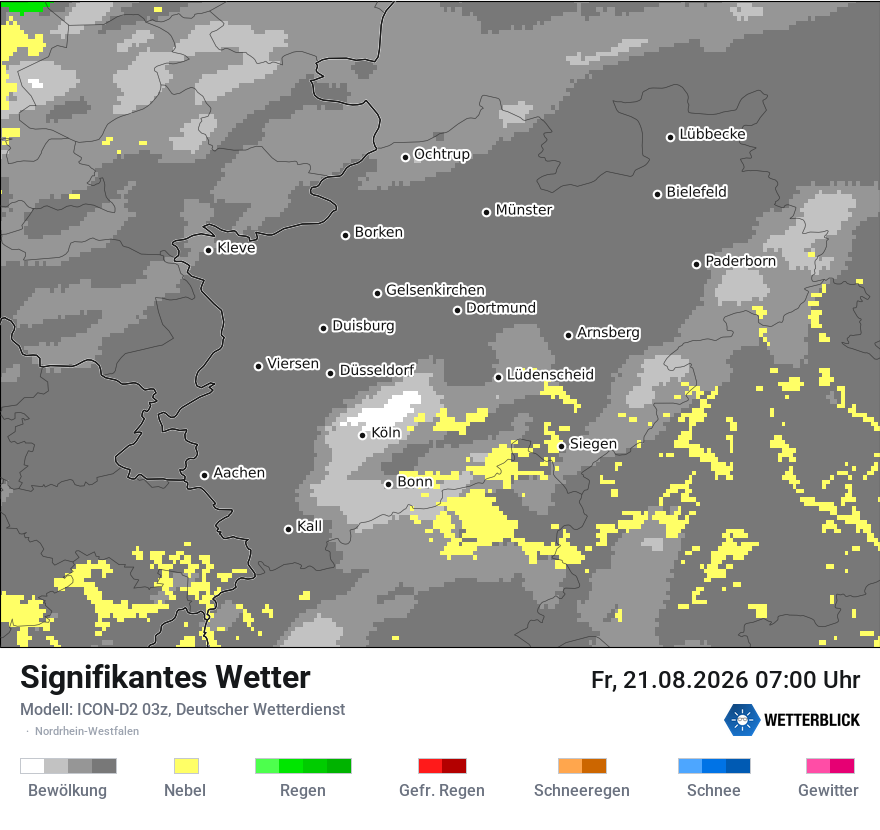 Signifikantes Wetter