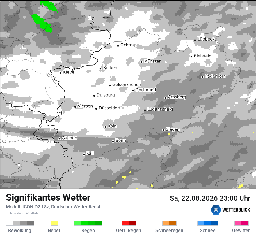 Signifikantes Wetter