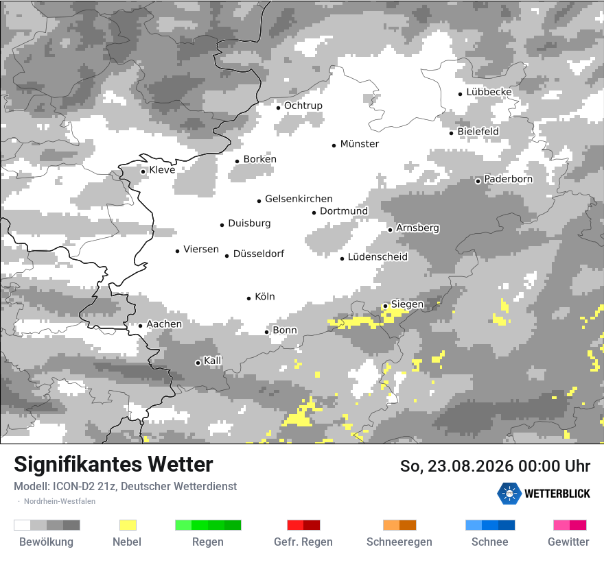 Signifikantes Wetter
