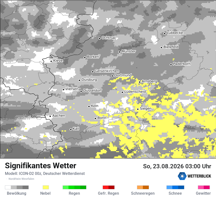 Signifikantes Wetter