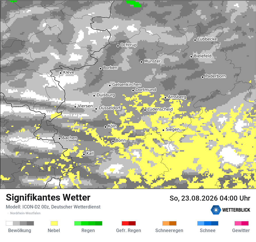 Signifikantes Wetter