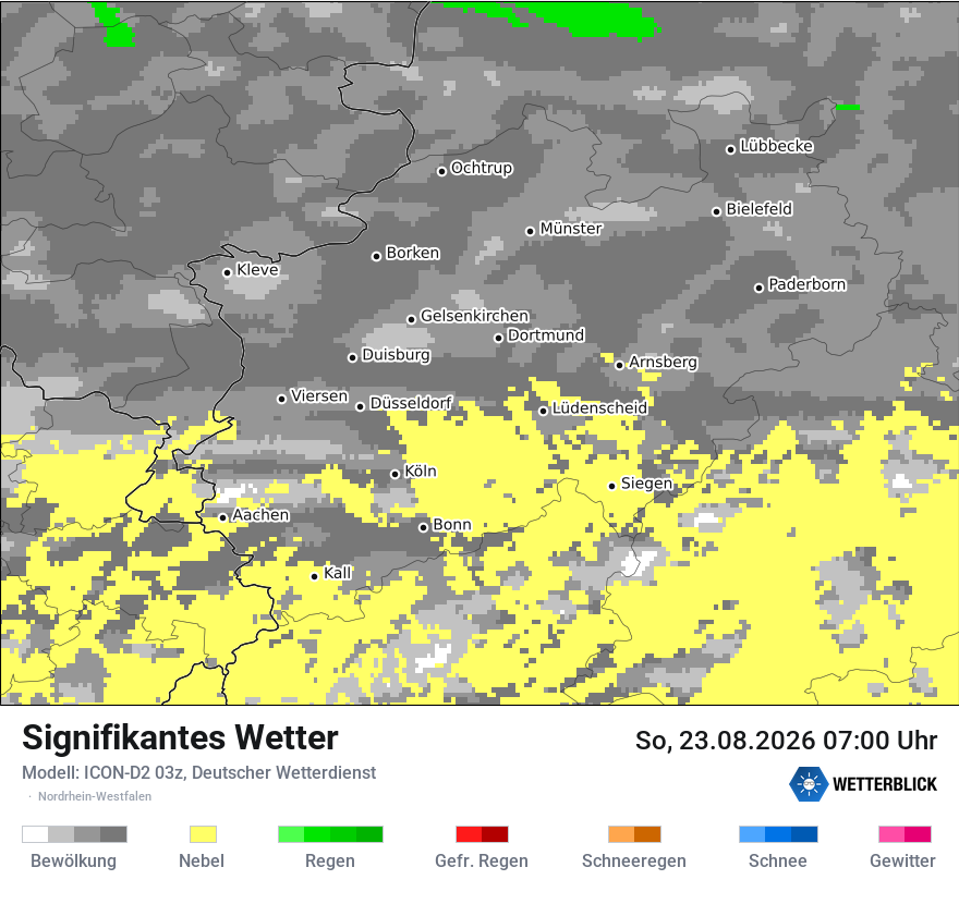 Signifikantes Wetter