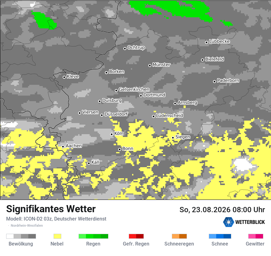 Signifikantes Wetter