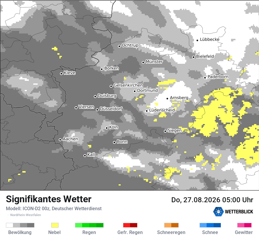 Signifikantes Wetter