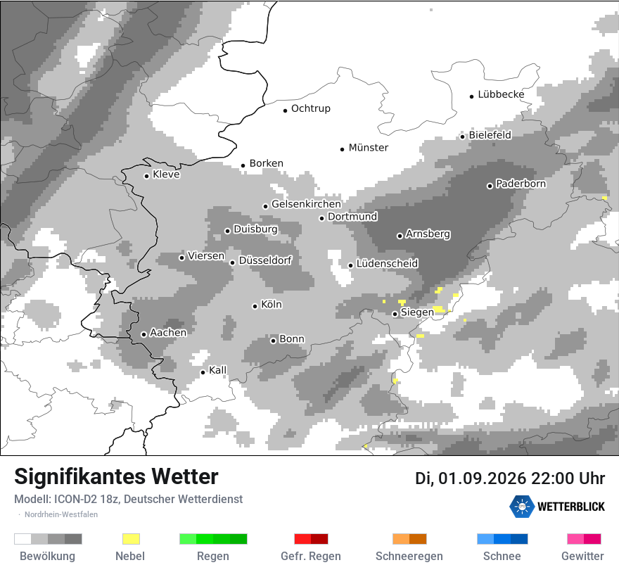 Signifikantes Wetter