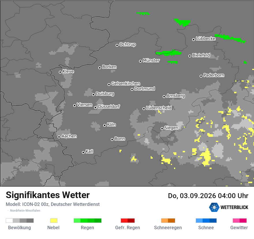 Signifikantes Wetter