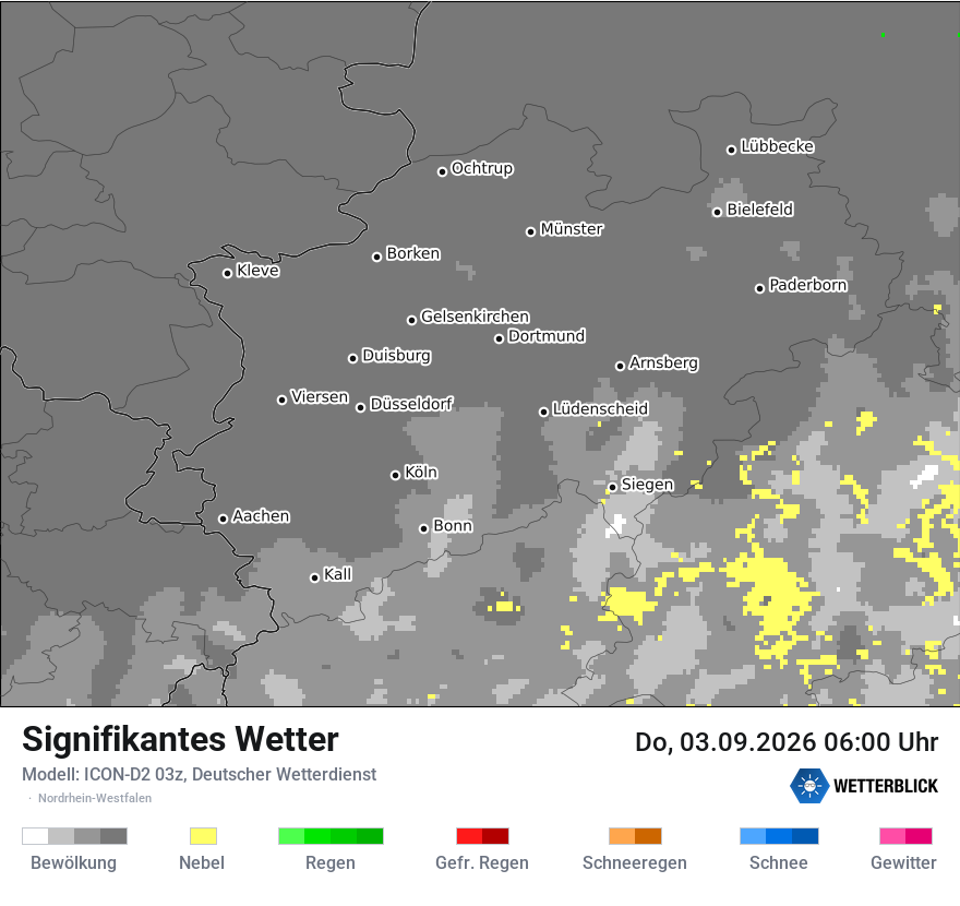 Signifikantes Wetter