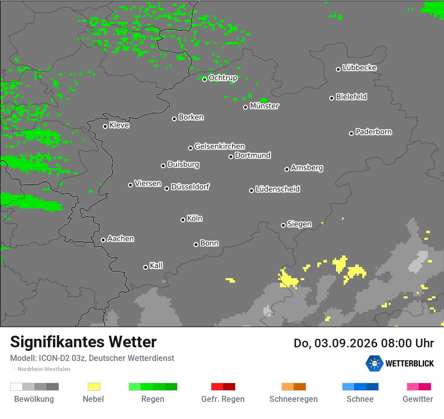 Signifikantes Wetter