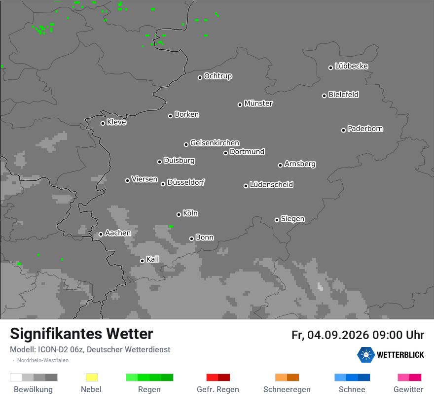 Signifikantes Wetter
