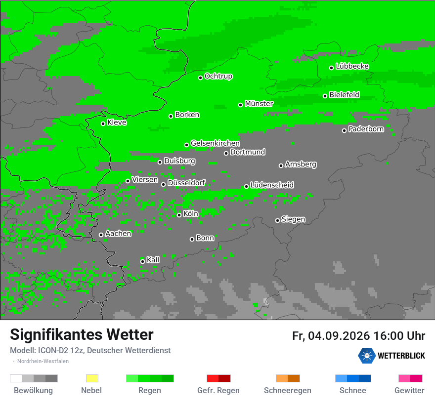 Signifikantes Wetter
