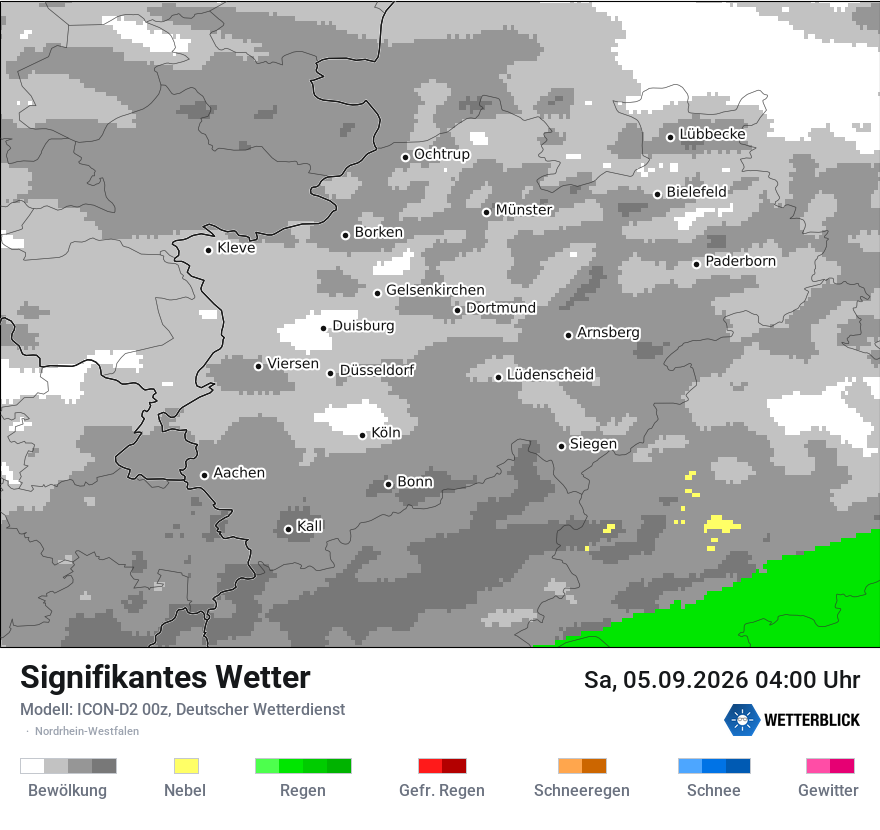 Signifikantes Wetter