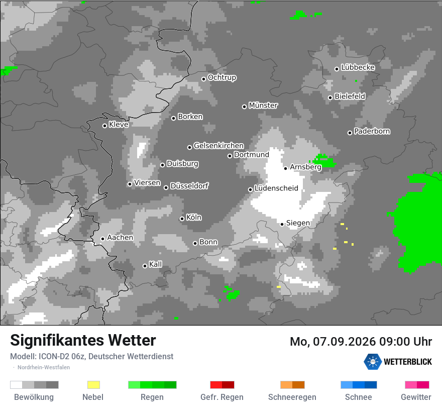 Signifikantes Wetter