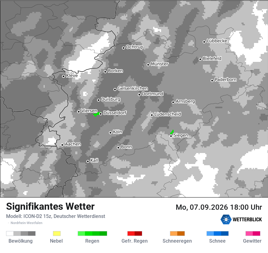Signifikantes Wetter