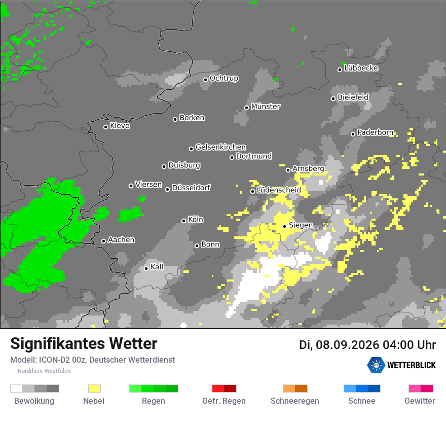 Signifikantes Wetter