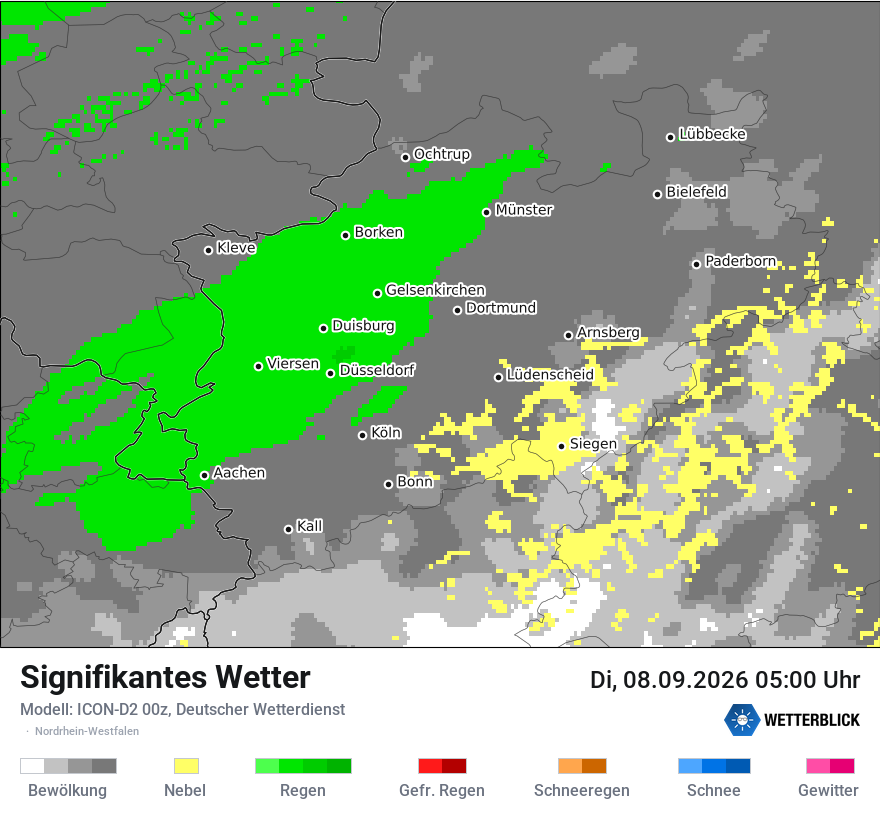 Signifikantes Wetter