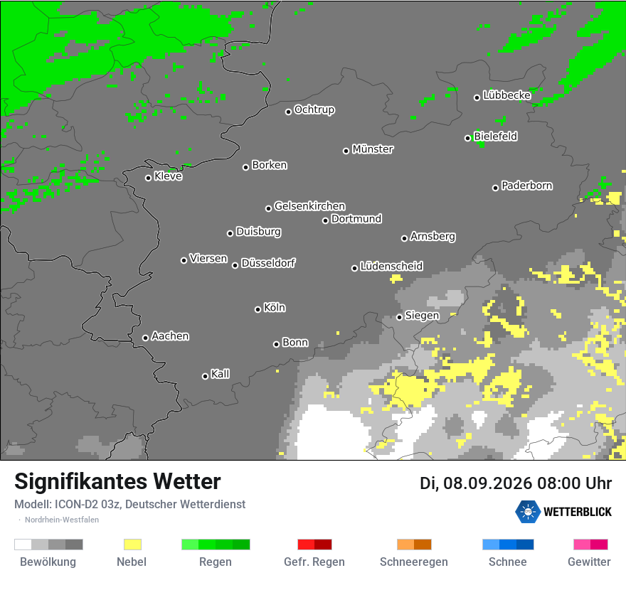Signifikantes Wetter