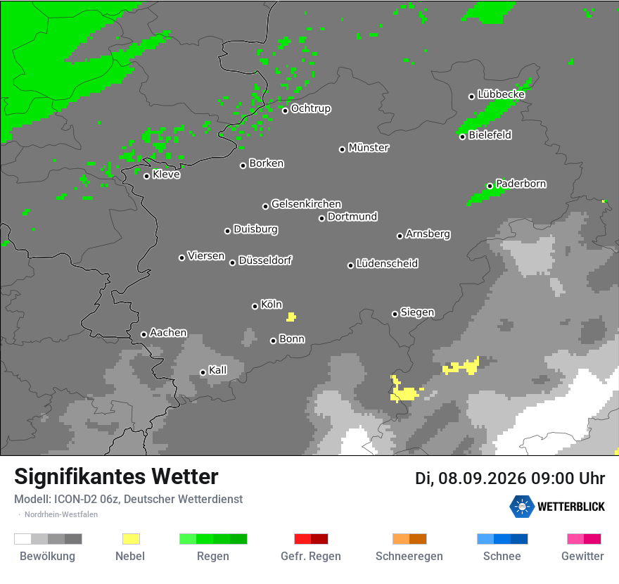 Signifikantes Wetter
