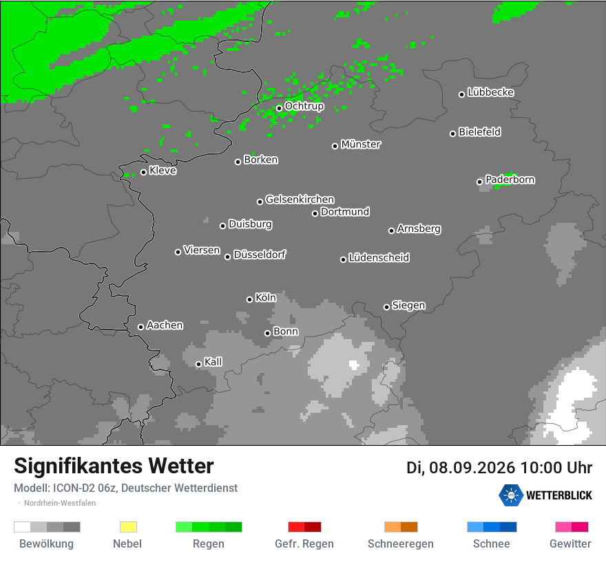 Signifikantes Wetter