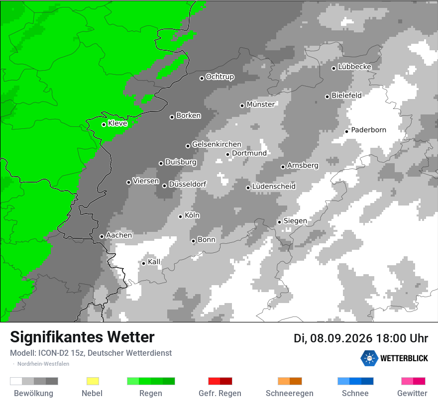 Signifikantes Wetter