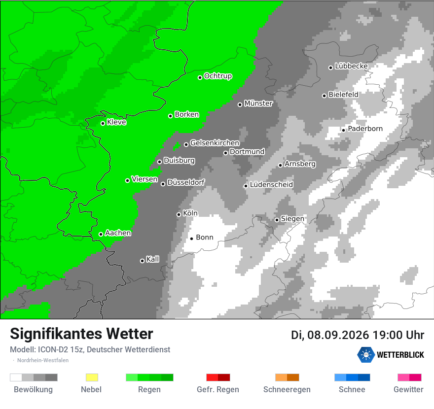 Signifikantes Wetter