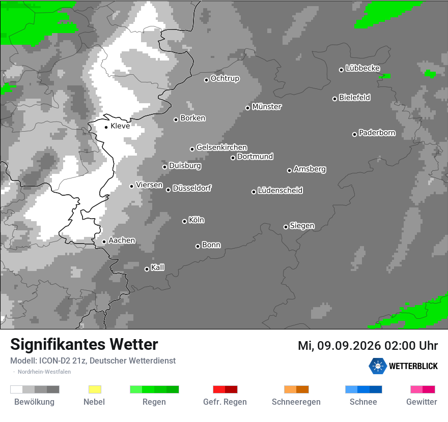 Signifikantes Wetter