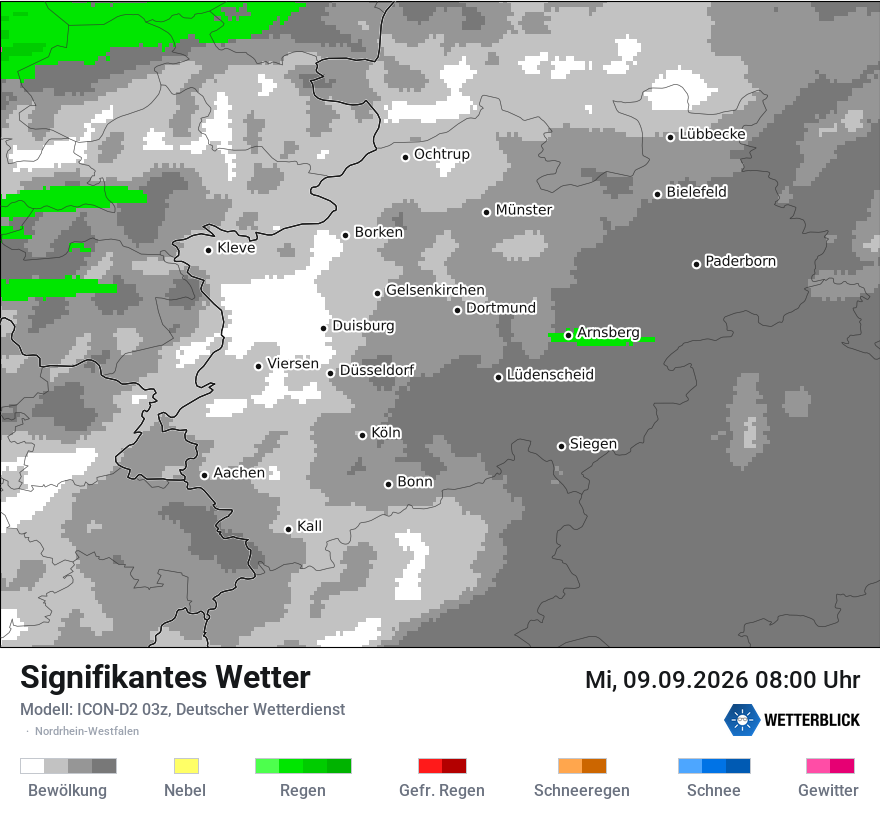Signifikantes Wetter