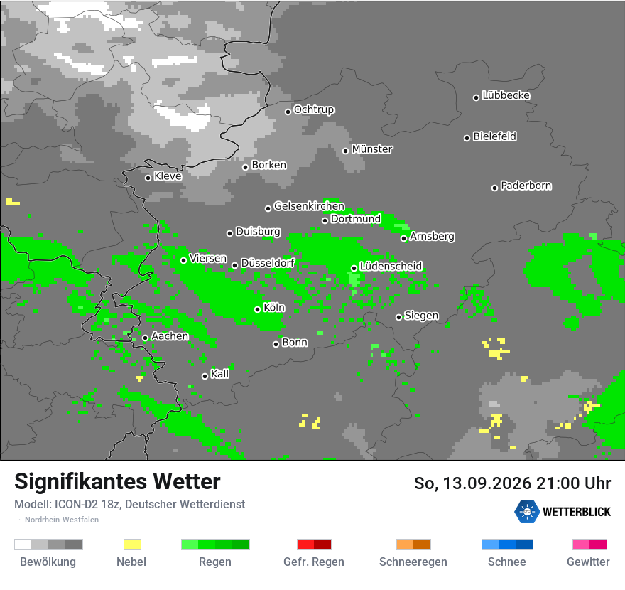 Signifikantes Wetter