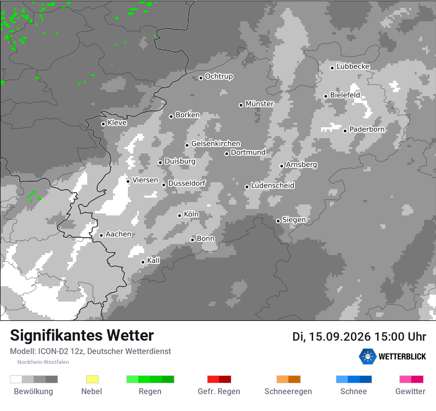 Signifikantes Wetter