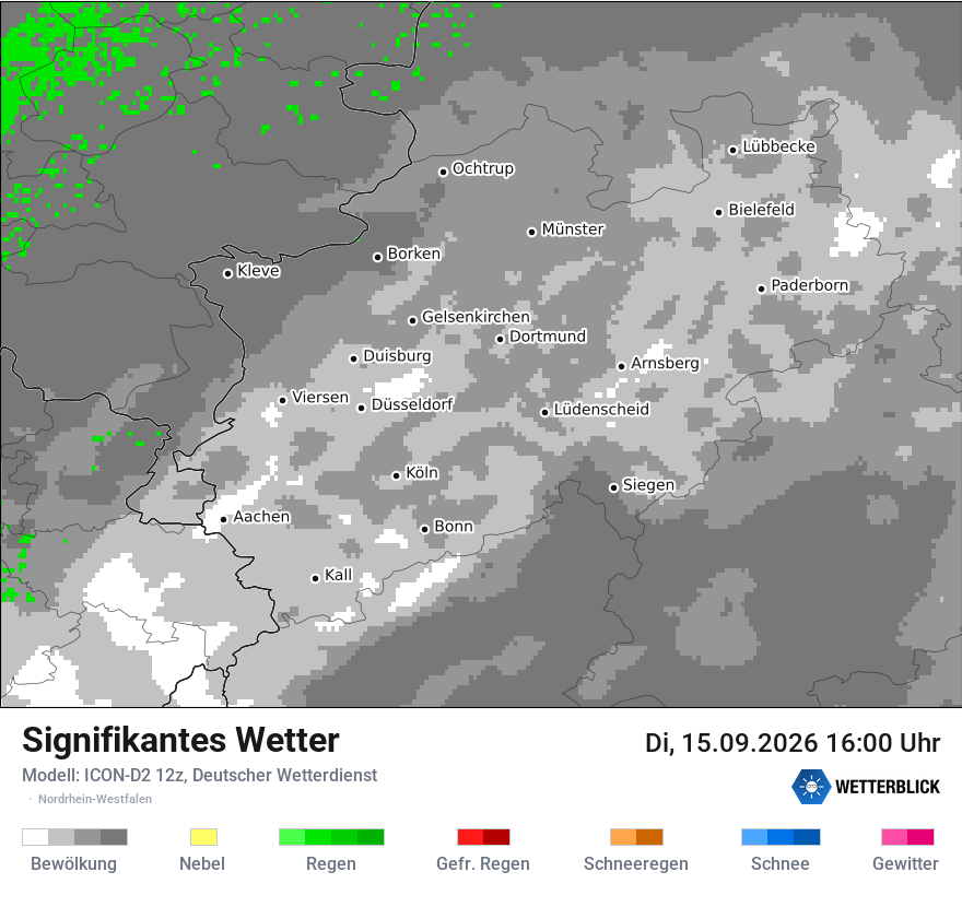 Signifikantes Wetter