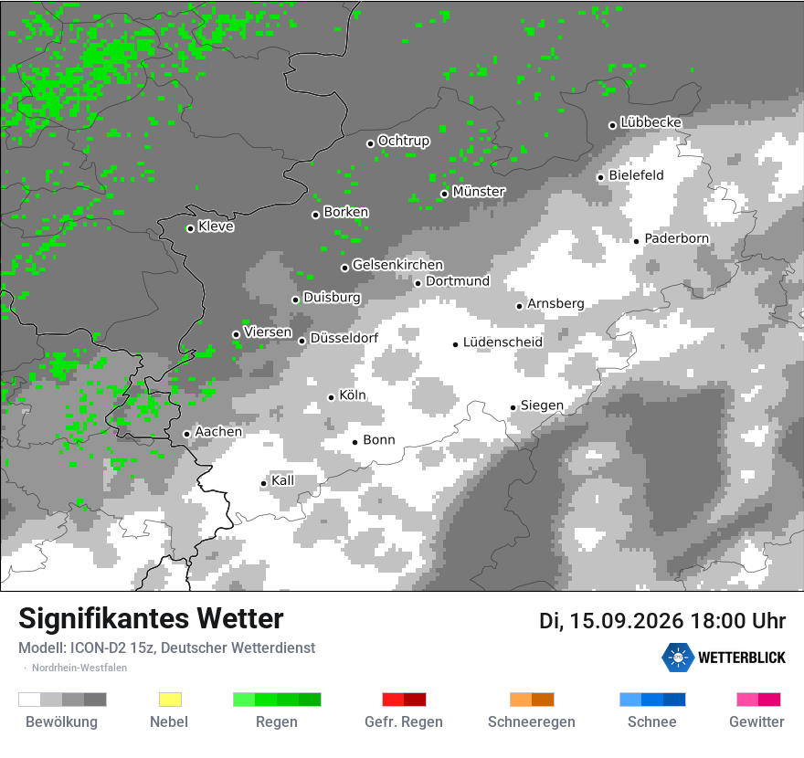 Signifikantes Wetter