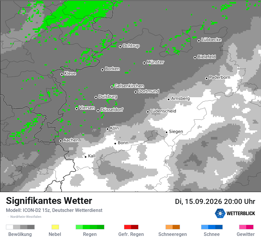 Signifikantes Wetter
