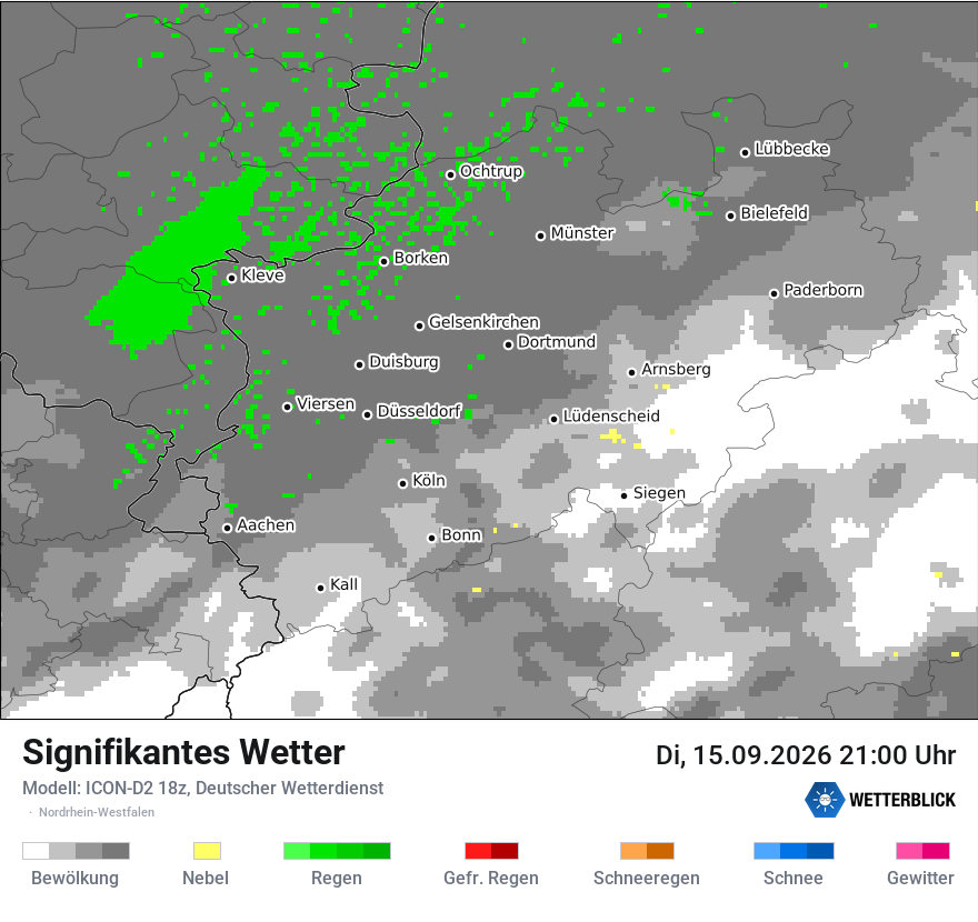 Signifikantes Wetter