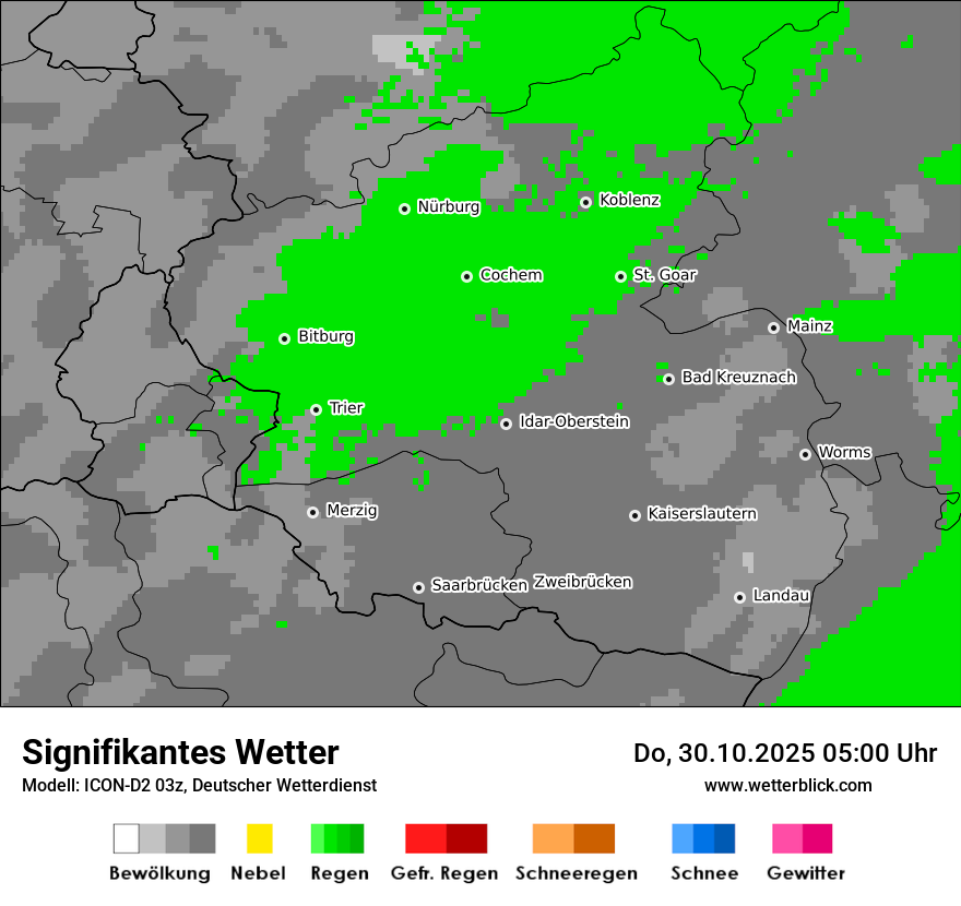 Modellkarten Signifikantes Wetter Modellkarten Signifikantes Wetter