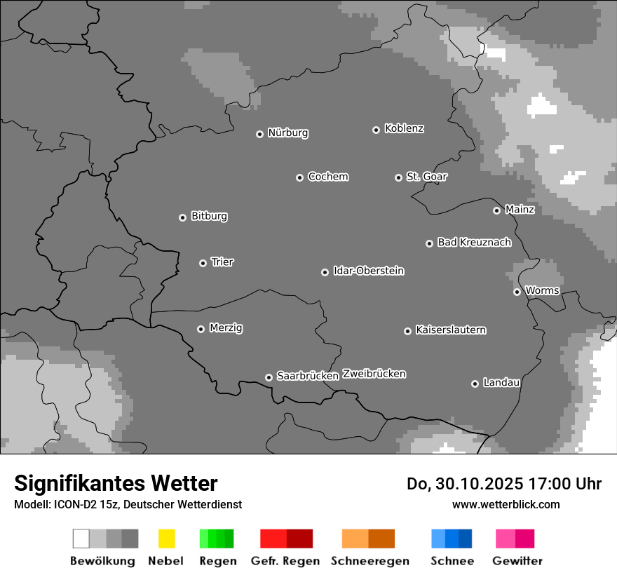 Modellkarten Signifikantes Wetter Modellkarten Signifikantes Wetter