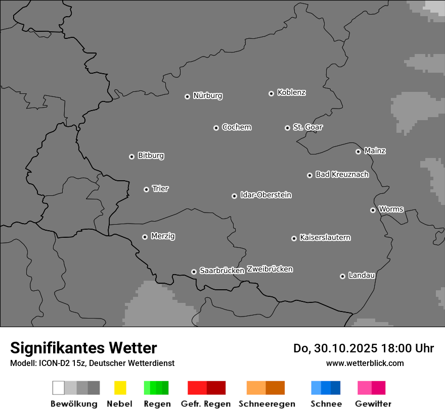 Modellkarten Signifikantes Wetter Modellkarten Signifikantes Wetter