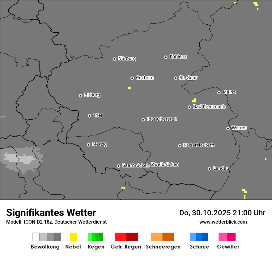 Modellkarten Signifikantes Wetter Modellkarten Signifikantes Wetter