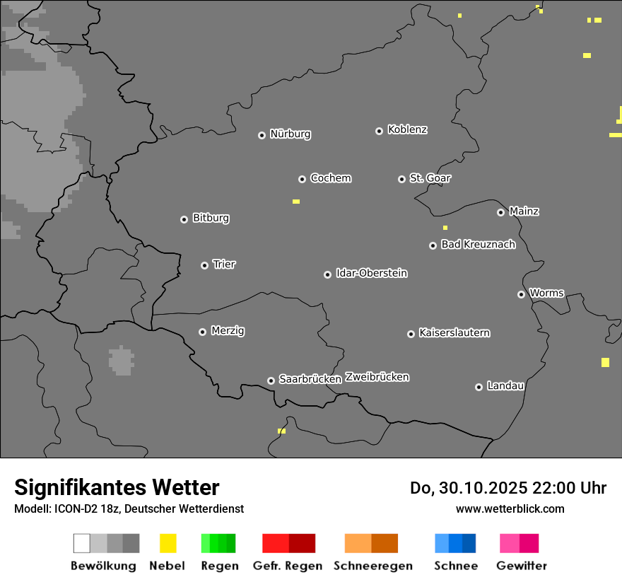 Modellkarten Signifikantes Wetter Modellkarten Signifikantes Wetter