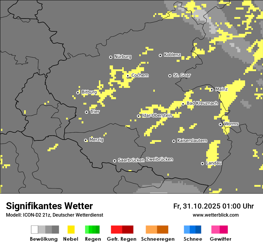 Modellkarten Signifikantes Wetter Modellkarten Signifikantes Wetter