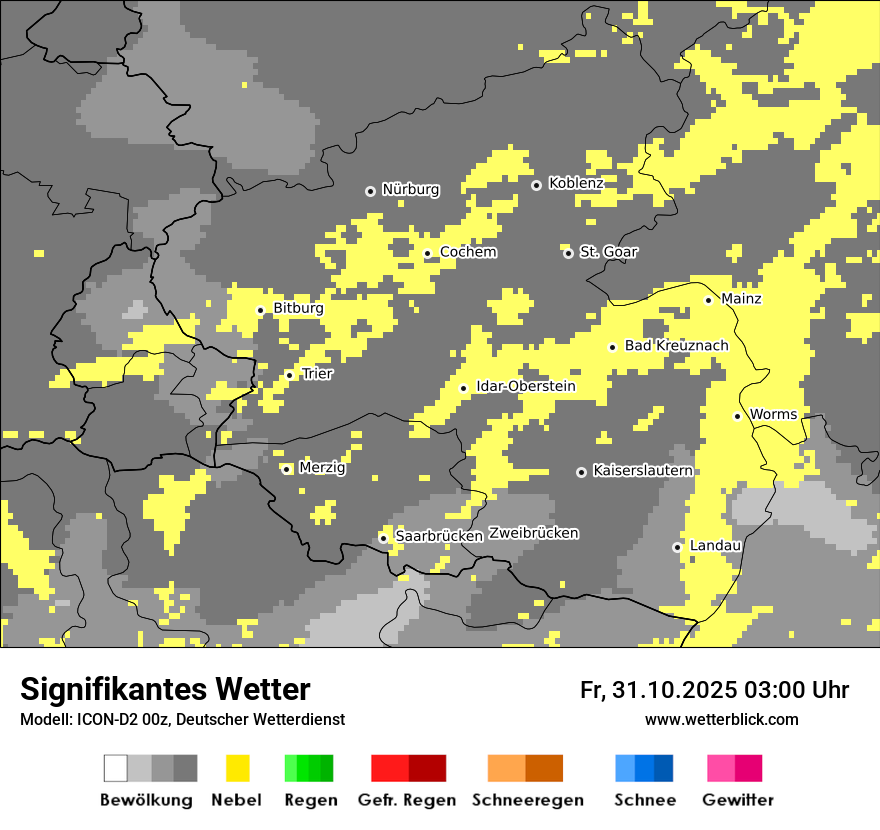 Modellkarten Signifikantes Wetter Modellkarten Signifikantes Wetter