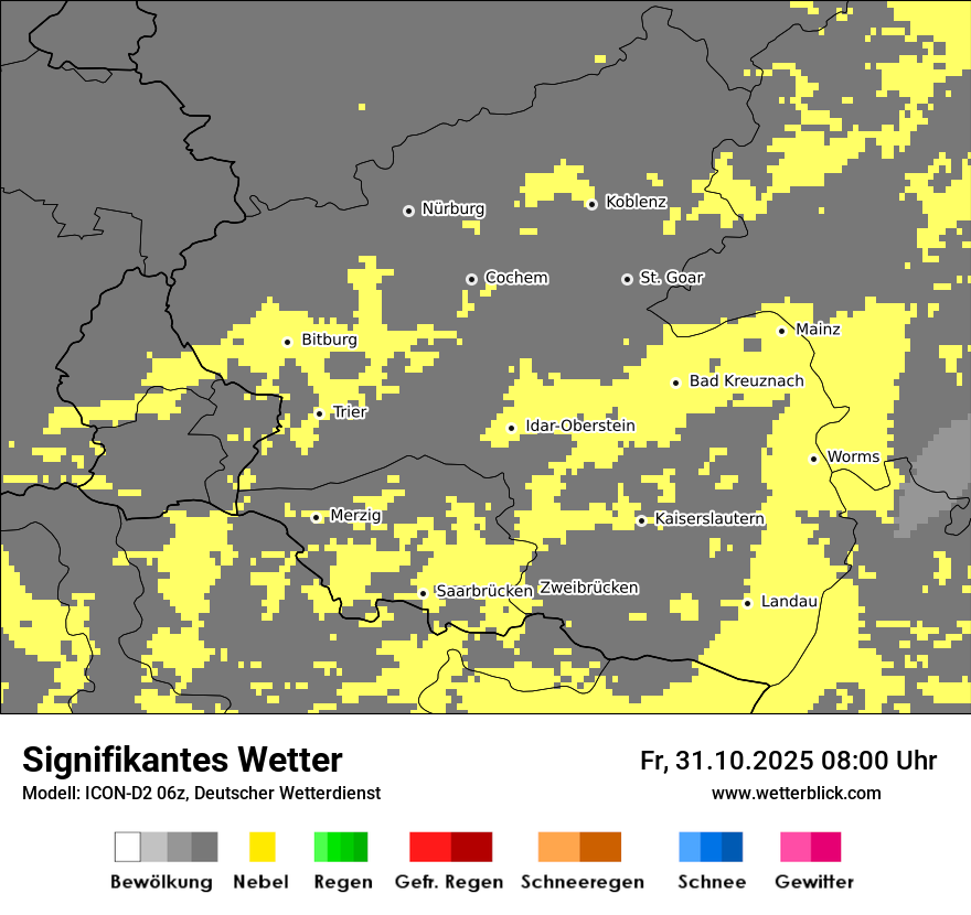 Modellkarten Signifikantes Wetter Modellkarten Signifikantes Wetter