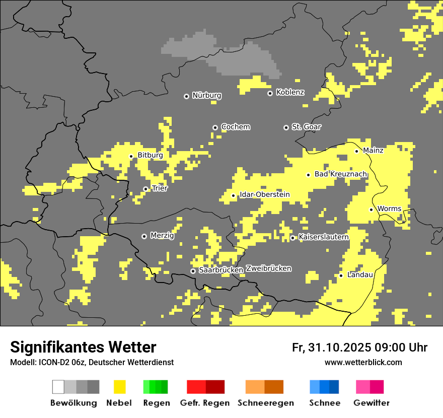 Modellkarten Signifikantes Wetter Modellkarten Signifikantes Wetter