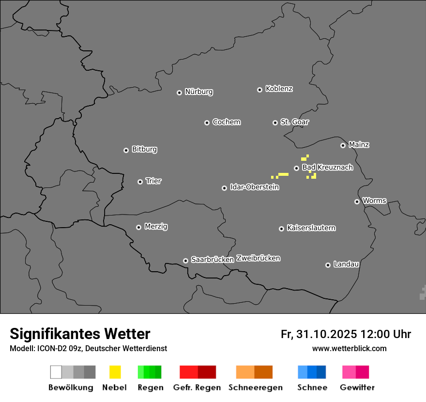 Modellkarten Signifikantes Wetter Modellkarten Signifikantes Wetter