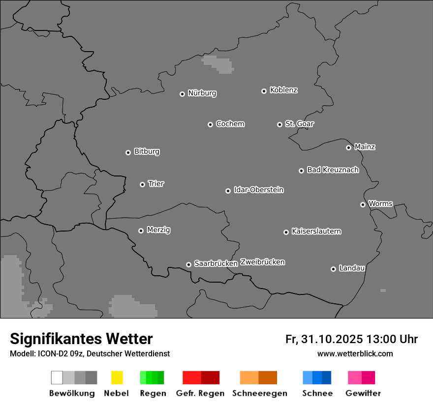 Modellkarten Signifikantes Wetter Modellkarten Signifikantes Wetter