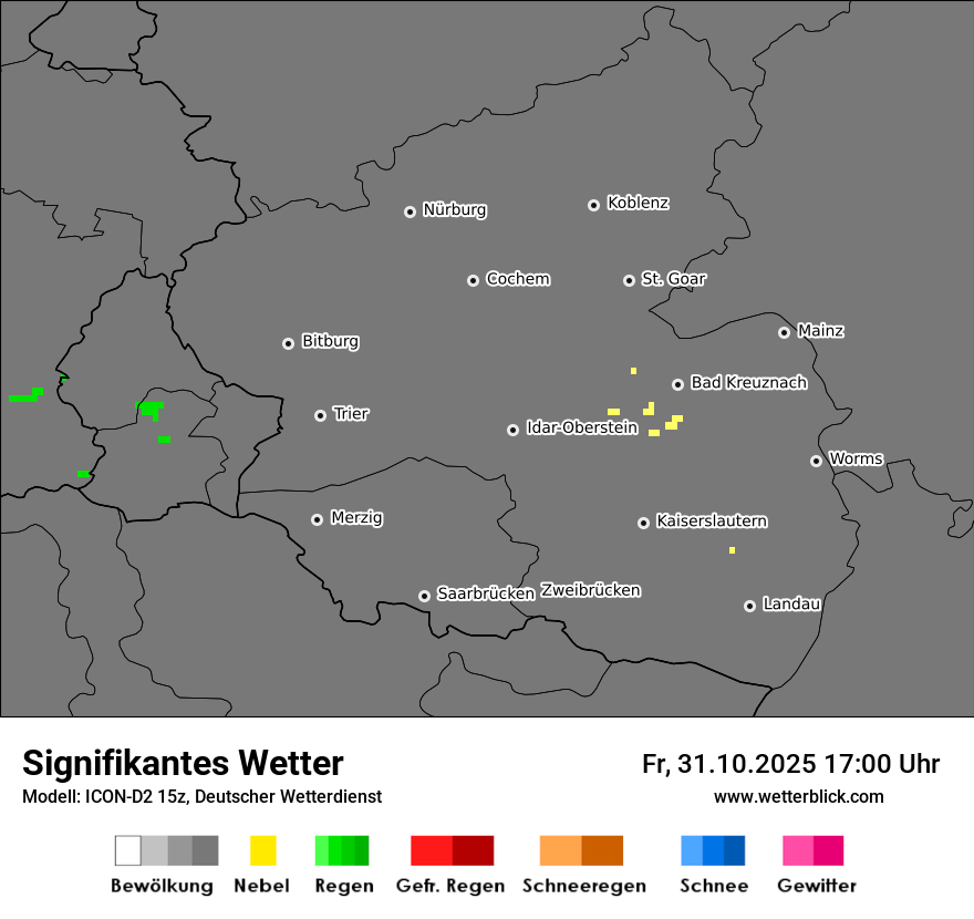 Modellkarten Signifikantes Wetter Modellkarten Signifikantes Wetter