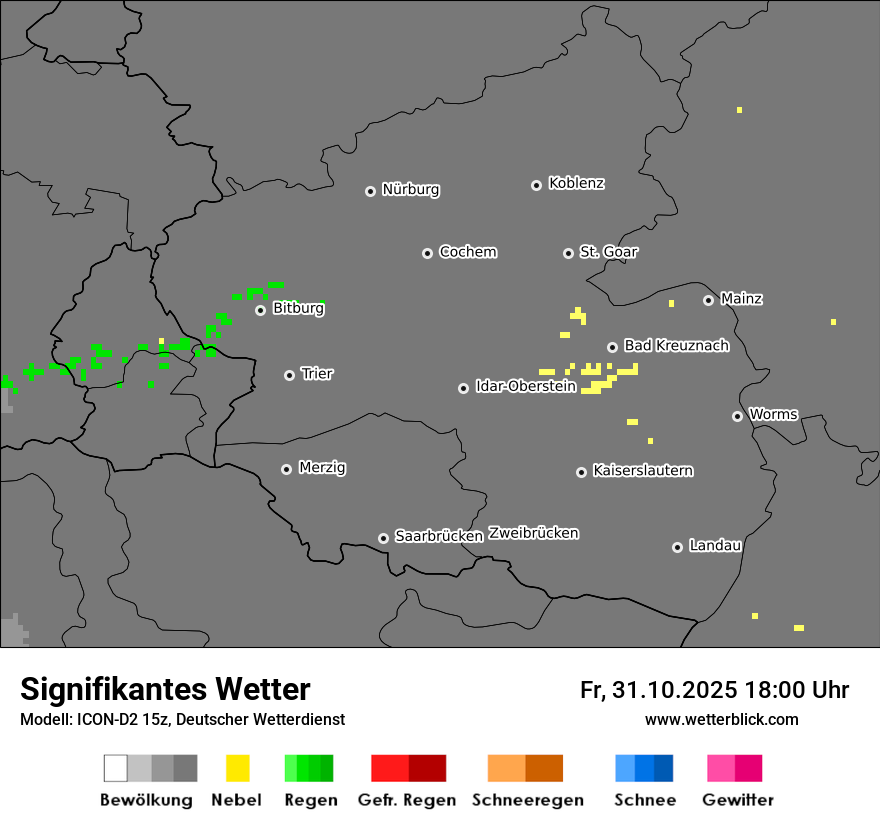 Modellkarten Signifikantes Wetter Modellkarten Signifikantes Wetter