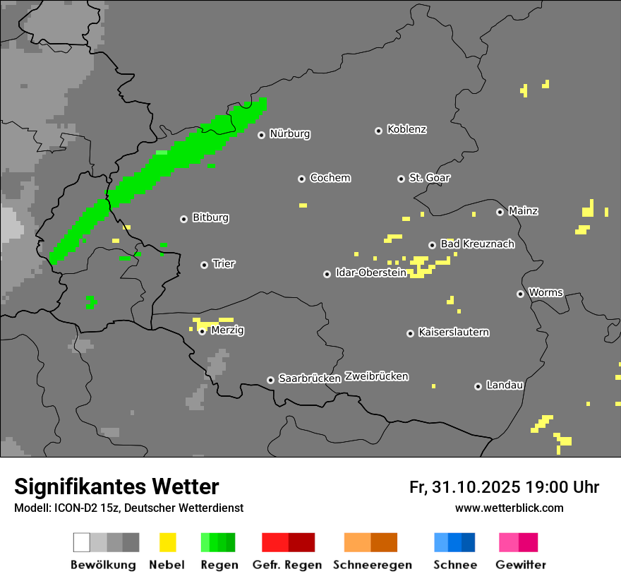 Modellkarten Signifikantes Wetter Modellkarten Signifikantes Wetter