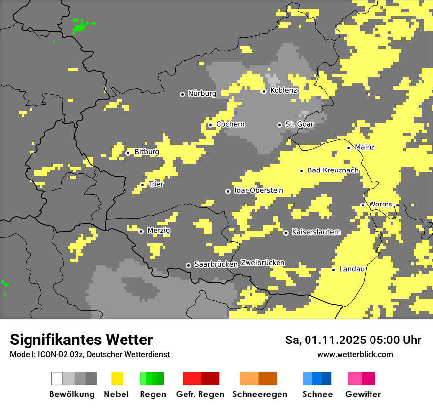 Modellkarten Signifikantes Wetter Modellkarten Signifikantes Wetter