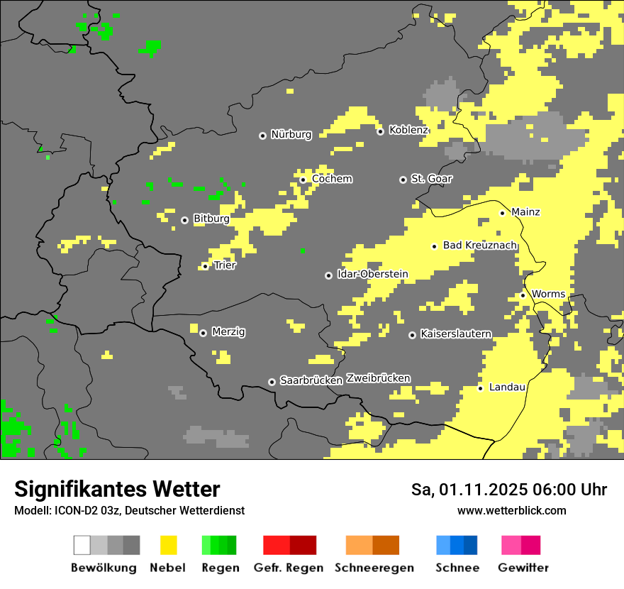 Modellkarten Signifikantes Wetter Modellkarten Signifikantes Wetter