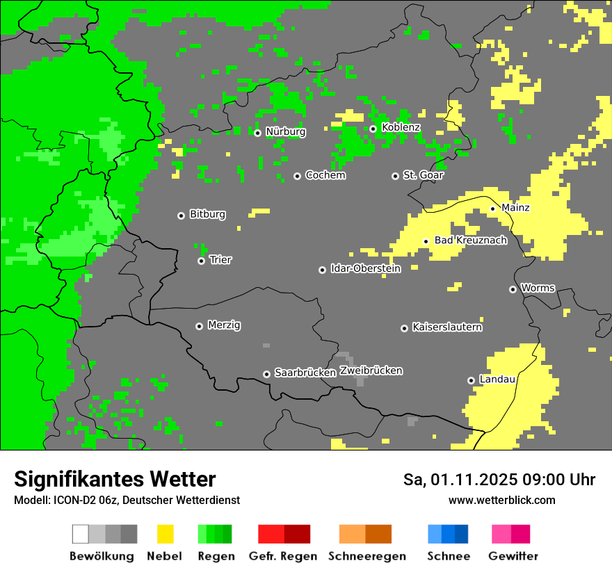 Modellkarten Signifikantes Wetter Modellkarten Signifikantes Wetter