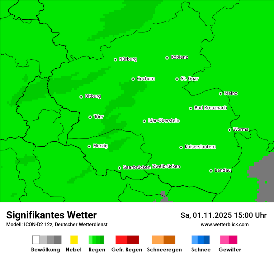 Modellkarten Signifikantes Wetter Modellkarten Signifikantes Wetter